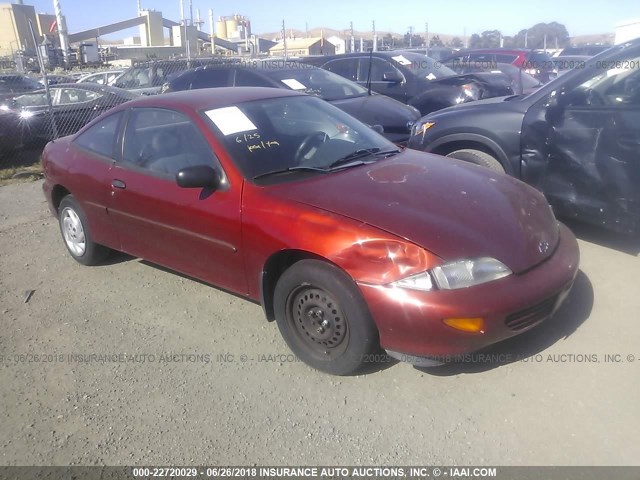 1G1JC1246W7201198 - 1998 CHEVROLET CAVALIER RS RED photo 1