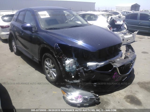 JM3KE2BE1D0147004 - 2013 MAZDA CX-5 SPORT BLUE photo 1