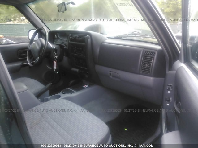 1J4FJ68S5WL241215 - 1998 JEEP CHEROKEE SPORT/CLASSIC მწვანე ფოტო 5