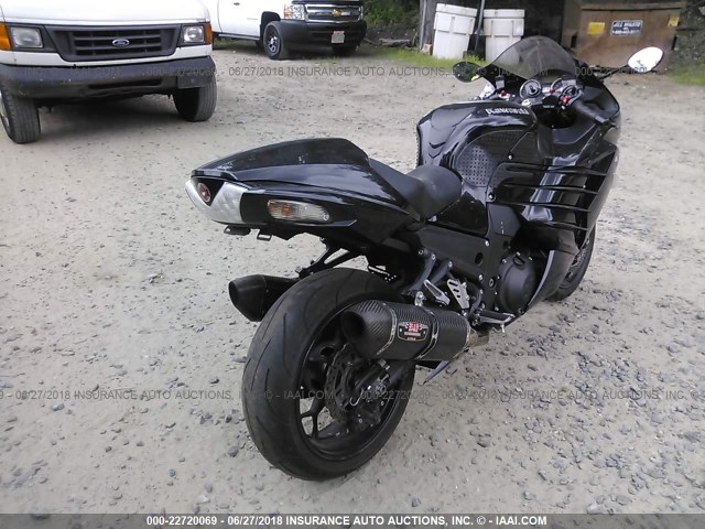 JKBZXNE17CA001751 - 2012 KAWASAKI ZX1400 EC BLACK photo 4