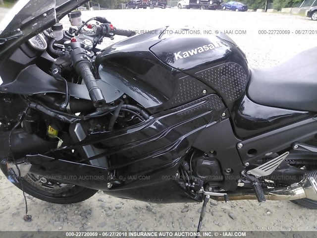 JKBZXNE17CA001751 - 2012 KAWASAKI ZX1400 EC BLACK photo 9