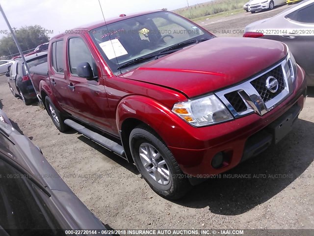 1N6DD0ER3HN776423 - 2017 NISSAN FRONTIER S/SV/SL/PRO-4X RED photo 1