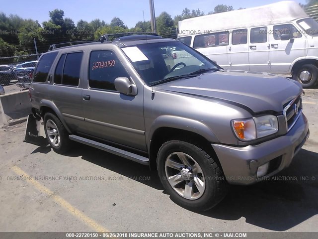 JN8DR09Y62W727907 - 2002 NISSAN PATHFINDER LE/SE GRAY photo 1