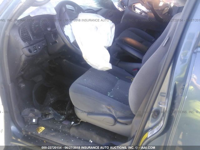 5TBDT44186S542111 - 2006 TOYOTA TUNDRA DOUBLE CAB SR5 BLUE photo 5