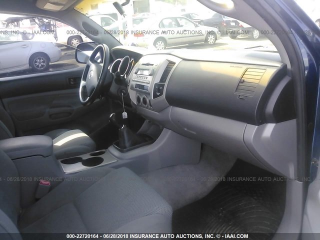 5TEUU42N76Z269644 - 2006 TOYOTA TACOMA ACCESS CAB Blau Foto 5