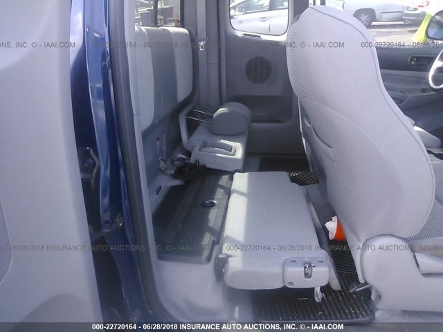 5TEUU42N76Z269644 - 2006 TOYOTA TACOMA ACCESS CAB Blau Foto 8