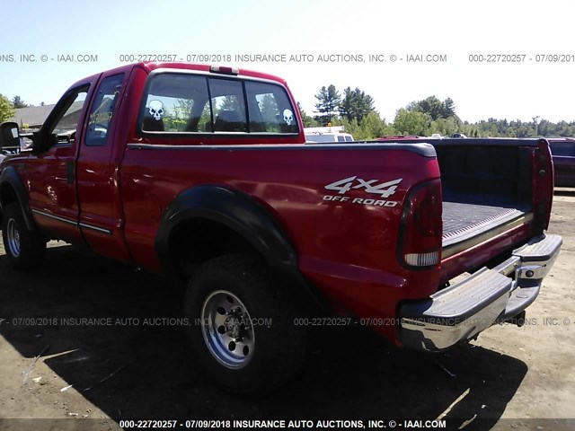 1FTSX31S3YEC72904 - 2000 FORD F350 SRW SUPER DUTY RED photo 6