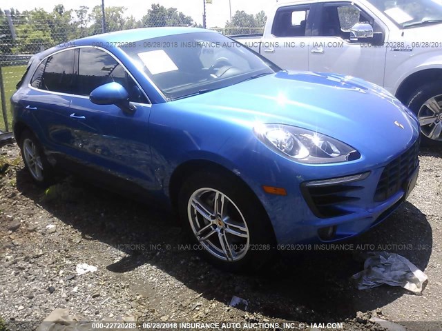 WP1AB2A52GLB45925 - 2016 PORSCHE MACAN S BLUE photo 1