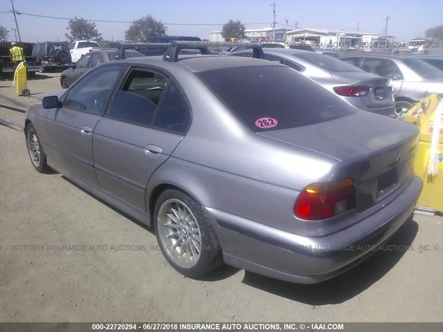 WBADN5333XGC92461 - 1999 BMW 540 I GRAY photo 3