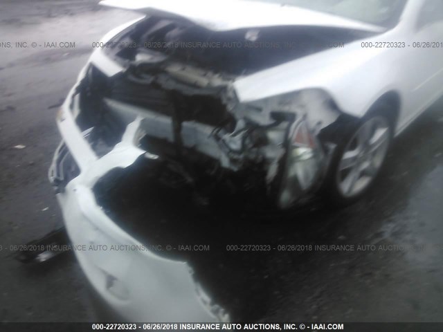 1G1ZA5EK0A4137115 - 2010 CHEVROLET MALIBU LS თეთრი ფოტო 6