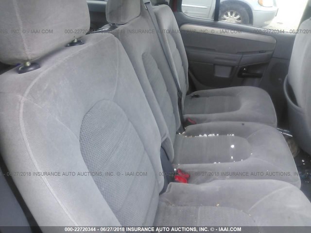 1FMZU73K14ZB39519 - 2004 FORD EXPLORER XLT/XLT SPORT/NBX 红色 照片 8
