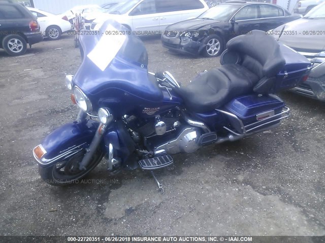 1HD1FCW126Y650543 - 2006 HARLEY-DAVIDSON FLHTCUI BLUE photo 2