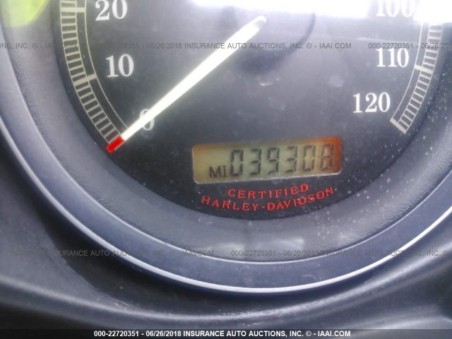 1HD1FCW126Y650543 - 2006 HARLEY-DAVIDSON FLHTCUI BLUE photo 7