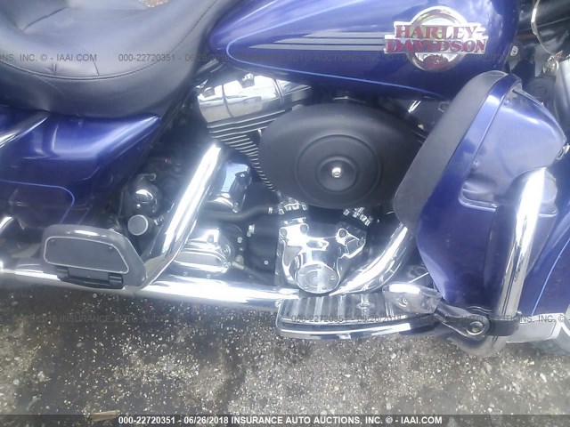 1HD1FCW126Y650543 - 2006 HARLEY-DAVIDSON FLHTCUI BLUE photo 8