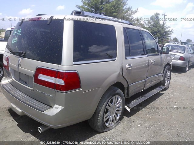 5LMFU28577LJ05873 - 2007 LINCOLN NAVIGATOR GOLD photo 4