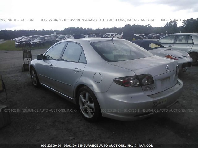 1YVHP80C185M06997 - 2008 MAZDA 6 I Күміс фото 3