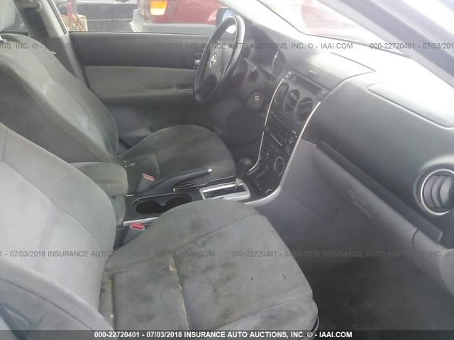 1YVHP80C185M06997 - 2008 MAZDA 6 I Күміс фото 5