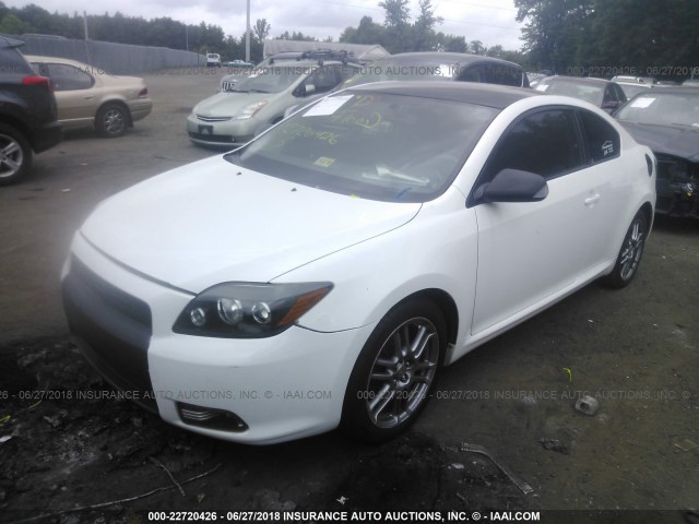 JTKDE167380271846 - 2008 TOYOTA SCION TC 白色 照片 2