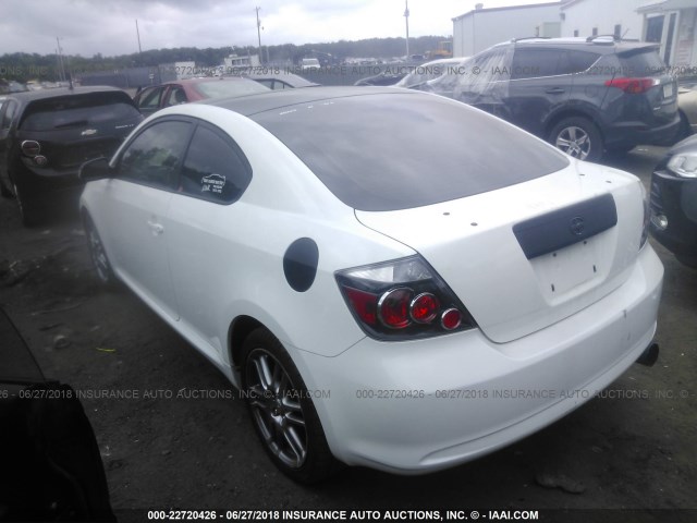 JTKDE167380271846 - 2008 TOYOTA SCION TC 白色 照片 3