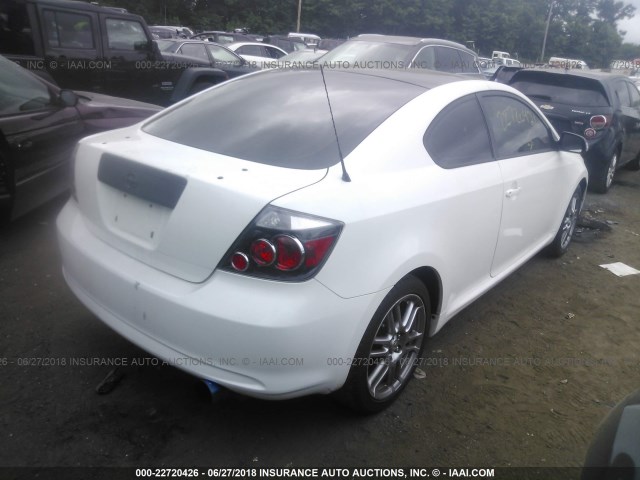 JTKDE167380271846 - 2008 TOYOTA SCION TC 白色 照片 4