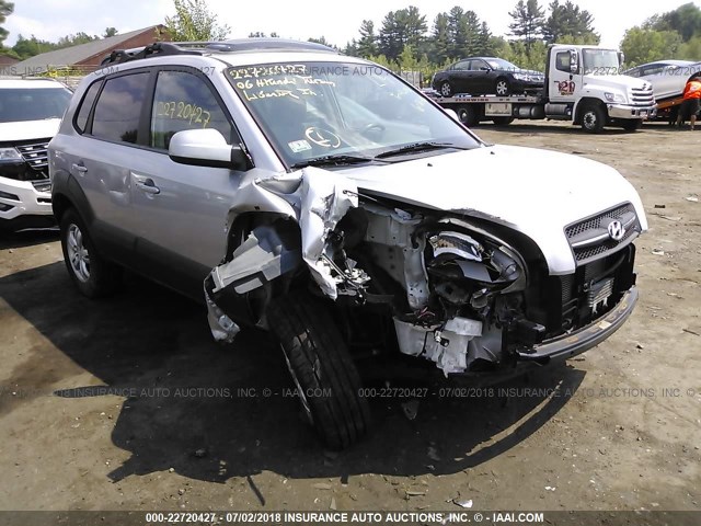 KM8JN72D26U309660 - 2006 HYUNDAI TUCSON GLS/LIMITED GRAY photo 1