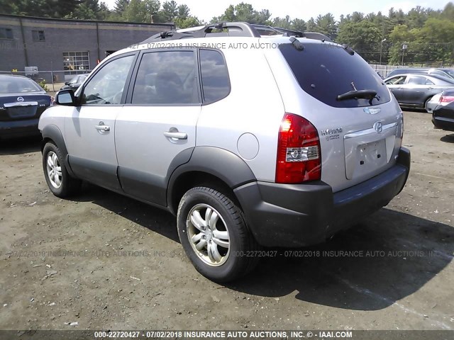 KM8JN72D26U309660 - 2006 HYUNDAI TUCSON GLS/LIMITED GRAY photo 3