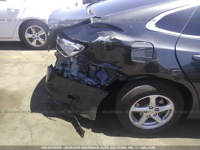 1G1ZB5ST3HF209336 - 2017 CHEVROLET MALIBU LS GRAY photo 6