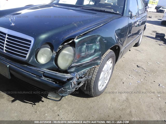 WDBJF20F2TJ015891 - 1996 MERCEDES-BENZ E 300D GREEN photo 6