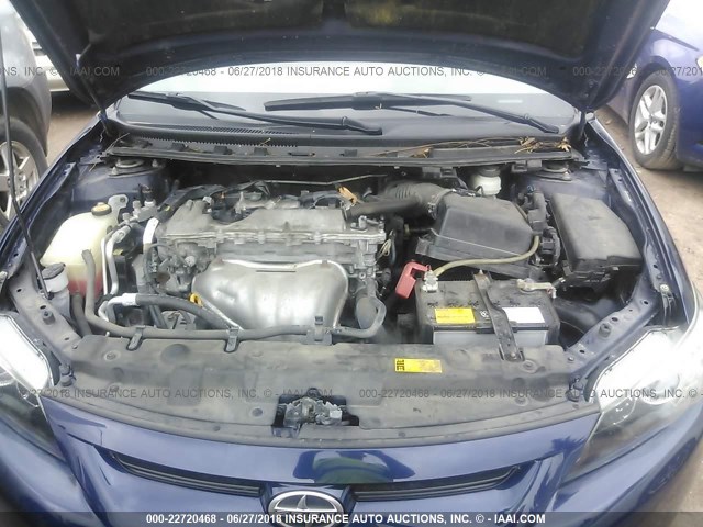 JTKJF5C73B3016499 - 2011 TOYOTA SCION TC 蓝色 照片 10