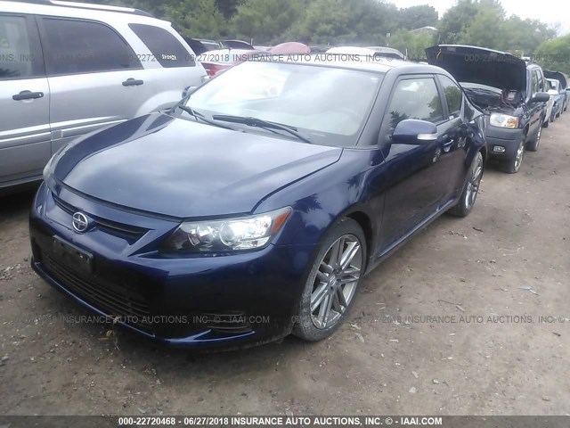 JTKJF5C73B3016499 - 2011 TOYOTA SCION TC 蓝色 照片 2