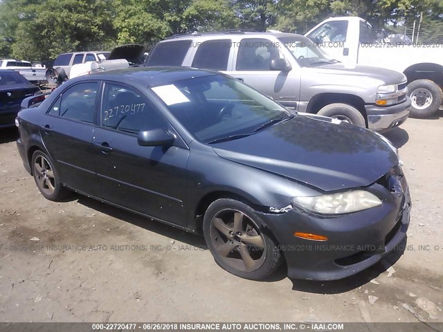 1YVHP80C755M71512 - 2005 MAZDA 6 I GRAY photo 1