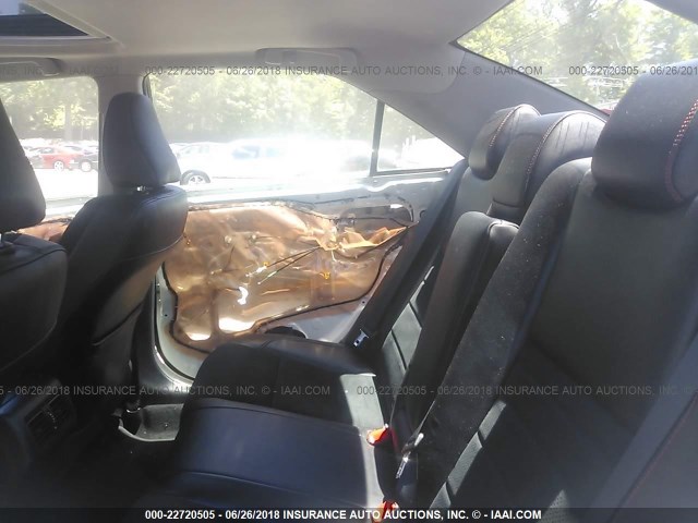 4T1BF1FK4FU019864 - 2015 TOYOTA CAMRY LE/XLE/SE/XSE WHITE photo 8