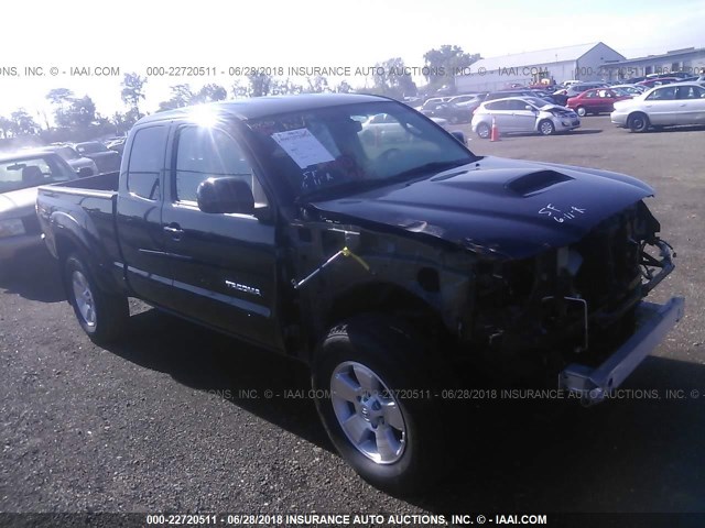 5TEUU4EN2AZ723934 - 2010 TOYOTA TACOMA ACCESS CAB Қара фото 1