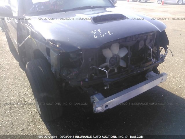 5TEUU4EN2AZ723934 - 2010 TOYOTA TACOMA ACCESS CAB Қара фото 6