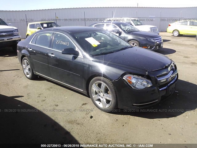 1G1ZC5E02CF326851 - 2012 CHEVROLET MALIBU 1LT 黑色 照片 1