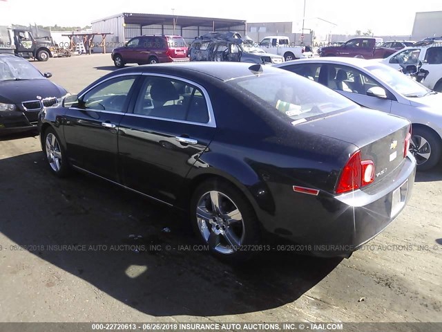 1G1ZC5E02CF326851 - 2012 CHEVROLET MALIBU 1LT 黑色 照片 3