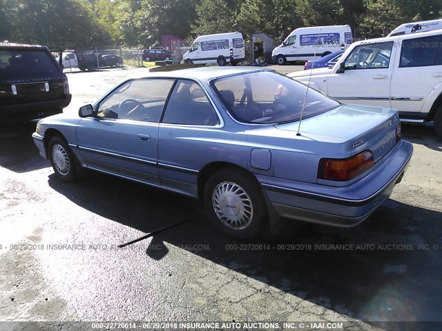 JH4KA3275KC016762 - 1989 ACURA LEGEND LS BLUE photo 3