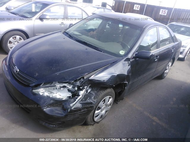 4T1BE32K63U194567 - 2003 TOYOTA CAMRY LE/XLE/SE 黑色 照片 2