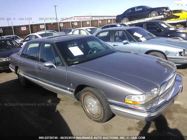 1G4CU53L0M1695175 - 1991 BUICK PARK AVENUE ULTRA GRAY photo 1