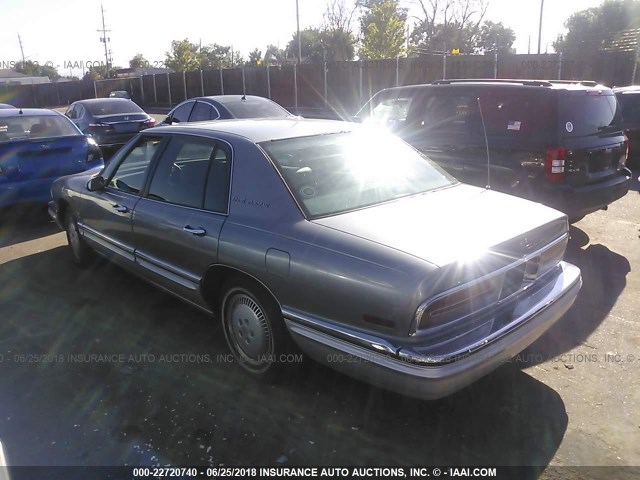 1G4CU53L0M1695175 - 1991 BUICK PARK AVENUE ULTRA GRAY photo 3