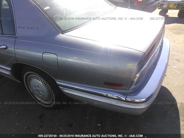 1G4CU53L0M1695175 - 1991 BUICK PARK AVENUE ULTRA GRAY photo 6