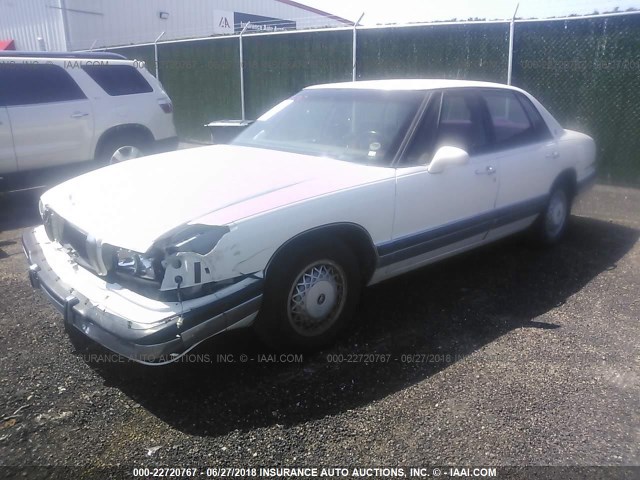 1G4CW53L8N1608926 - 1992 BUICK PARK AVENUE  WHITE photo 2