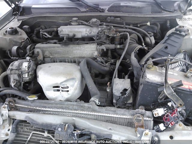 4T1BG22K4YU639139 - 2000 TOYOTA CAMRY CE/LE/XLE SILVER photo 10