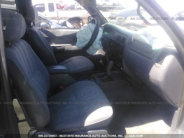 4TASN92N0YZ640655 - 2000 TOYOTA TACOMA XTRACAB PRERUNNER მწვანე ფოტო 5