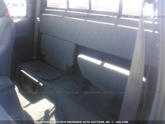 4TASN92N0YZ640655 - 2000 TOYOTA TACOMA XTRACAB PRERUNNER მწვანე ფოტო 8