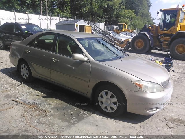 4T1BE32K03U714553 - 2003 TOYOTA CAMRY LE/XLE/SE Qızıl foto 1