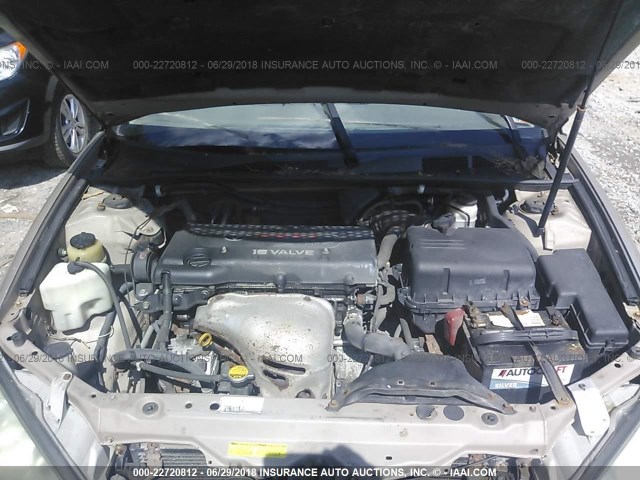 4T1BE32K03U714553 - 2003 TOYOTA CAMRY LE/XLE/SE Qızıl foto 10