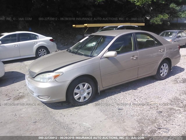 4T1BE32K03U714553 - 2003 TOYOTA CAMRY LE/XLE/SE Qızıl foto 2