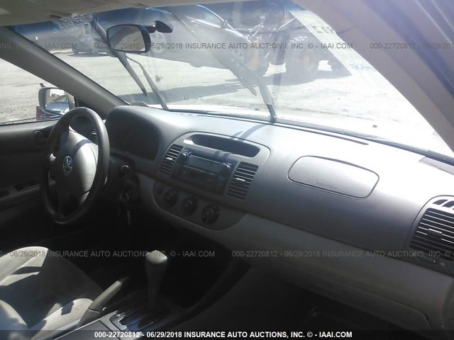4T1BE32K03U714553 - 2003 TOYOTA CAMRY LE/XLE/SE Qızıl foto 5