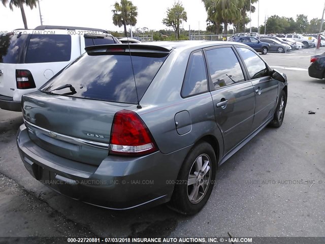 1G1ZT628X5F179245 - 2005 CHEVROLET MALIBU MAXX LS GRAY photo 4
